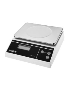 Balance électronique Vogue 15kg - inox, plateau amovible