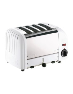 Grille-pain 4 tranches blanc Vario Dualit 40355 - 2,2 kW