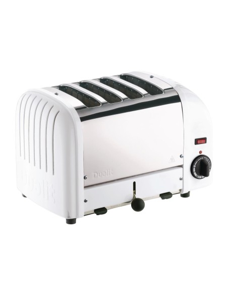 Grille-pain 4 tranches blanc Vario Dualit 40355 - 2,2 kW