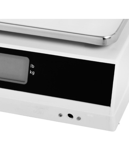 Balance électronique Vogue 15kg - inox, plateau amovible