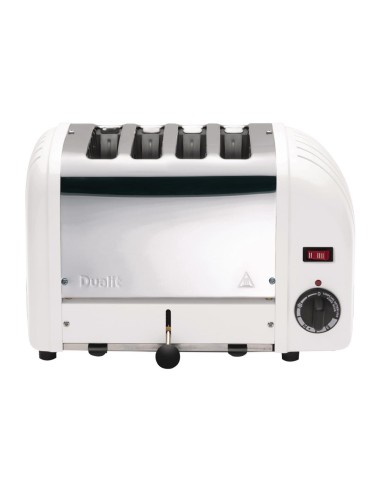 Grille-pain 4 tranches blanc Vario Dualit 40355 - 2,2 kW