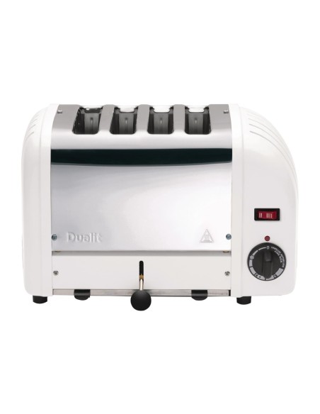 Grille-pain 4 tranches blanc Vario Dualit 40355 - 2,2 kW
