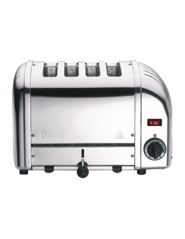Grille-pain 4 tranches inox Vario Dualit 40352 - 2,2 kW