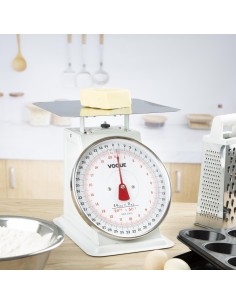 Balance à plateau Vogue 20kg - Inox blanc 2