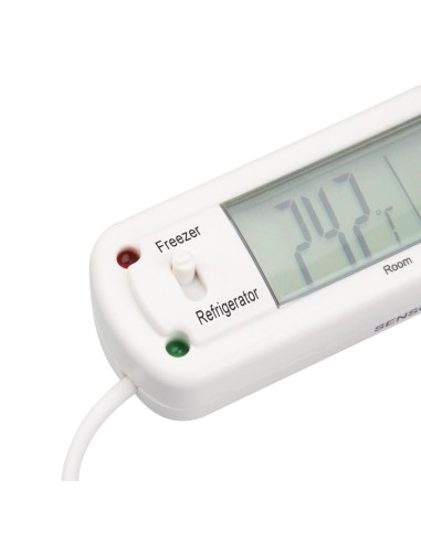 Thermomètre réfrigérateur et congélateur Hygiplas - Alarme réglable