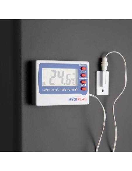 Thermomètre numérique Hygiplas - Réfrigérateur & congélateur