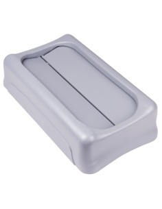 Couvercle basculant gris Rubbermaid - Slim Jim 60/87 L