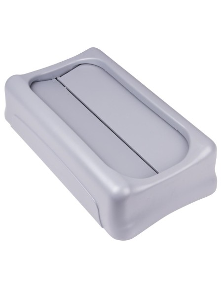 Couvercle basculant gris Rubbermaid - Slim Jim 60/87 L