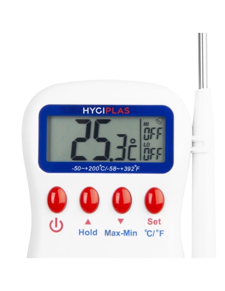 Thermomètre multistem Hygiplas - -50 à +200°C