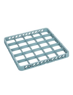 Rehausses de casiers à verres Vogue 25 compartiments - Bleu