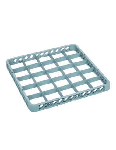 Rehausses de casiers à verres Vogue 25 compartiments - Bleu