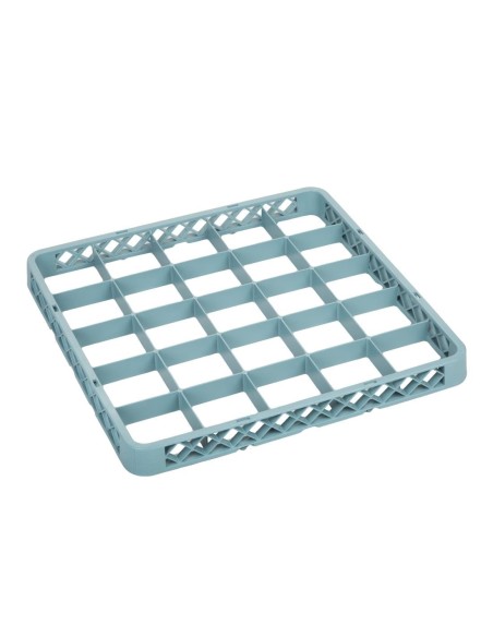 Rehausses de casiers à verres Vogue 25 compartiments - Bleu
