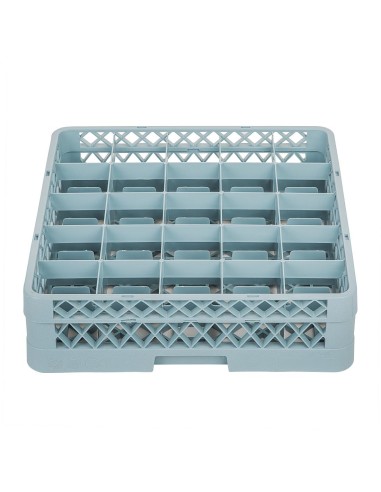Rehausses de casiers à verres Vogue 25 compartiments - Bleu