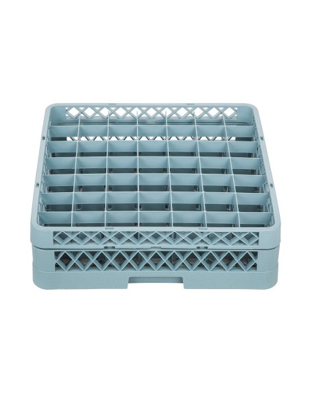 Réhausse de casier à verres Vogue 49 compartiments - Bleu