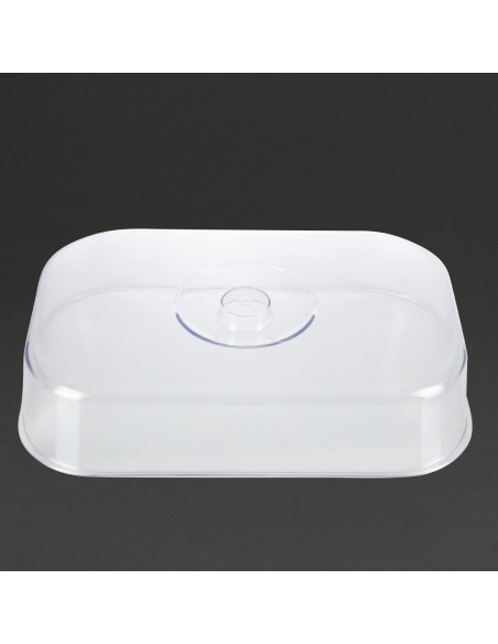 Plateau rectangulaire APS en inox - 90x420x310 mm