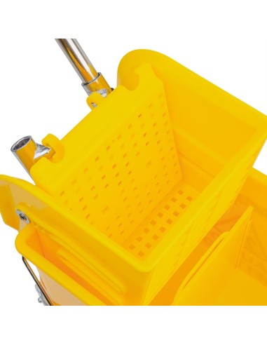 Seau essoreur Jantex Kentucky jaune 20L