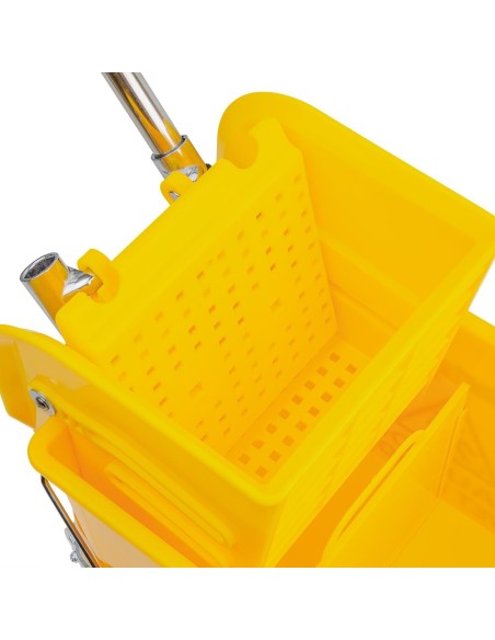 Seau essoreur Jantex Kentucky jaune 20L