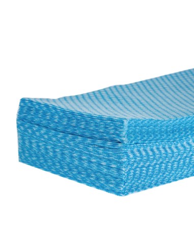Chiffons solonet Jantex bleus - Lot de 50