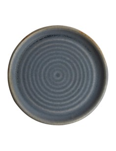 Assiettes plates granit bleu Olympia Canvas 180 mm - lot de 6
