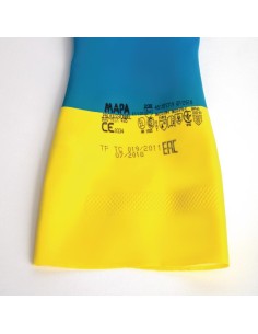 Gants étanches protection chimique légère Mapa Alto 405 L 2