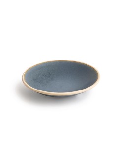 Assiettes creuses granit bleu Olympia Canvas 200mm - lot de 6 2