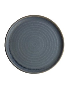 Assiettes plates granit bleu Olympia Canvas 265mm - lot de 6