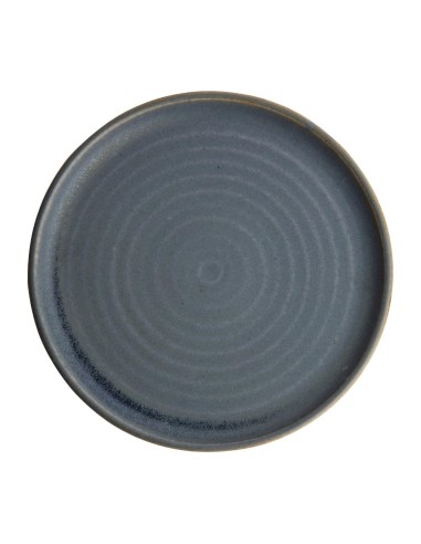 Assiettes plates granit bleu Olympia Canvas 265mm - lot de 6