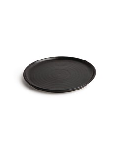Assiettes plates noir mat Olympia Canvas 265mm - lot de 6 2