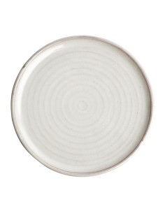 Assiettes plates blanc Murano Olympia Canvas 265mm - lot de 6