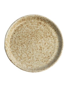 Assiettes plates beige Olympia Canvas 180 mm - lot de 6