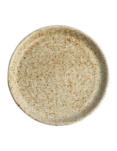Assiettes plates beige Olympia Canvas 180 mm - lot de 6
