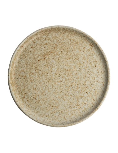Assiettes plates beige Olympia Canvas 26,5 cm - lot de 6