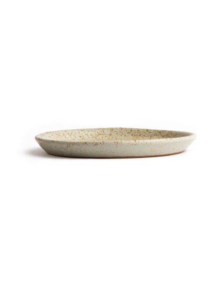Assiettes plates beige Olympia Canvas 180 mm - lot de 6