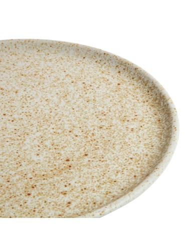 Assiettes plates beige Olympia Canvas 26,5 cm - lot de 6