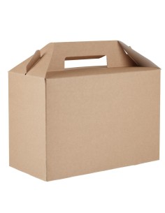 Grandes boîtes à emporter kraft recyclables Colpac - lot de 125