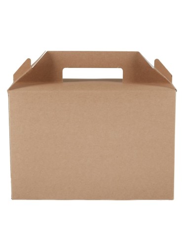 Grandes boîtes à emporter kraft recyclables Colpac - lot de 125