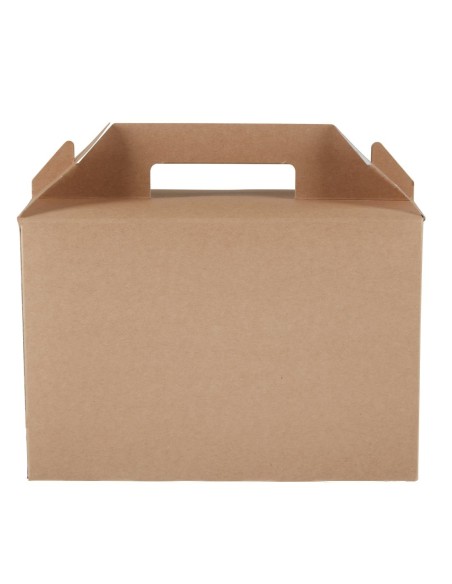 Grandes boîtes à emporter kraft recyclables Colpac - lot de 125