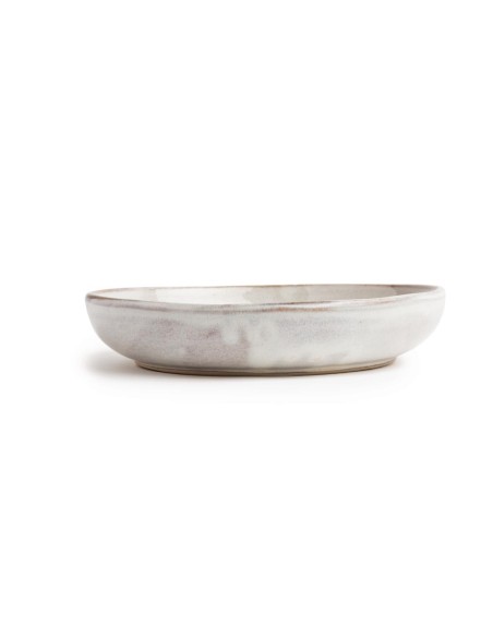 Assiettes creuses blanc Murano Olympia 230mm - lot de 6