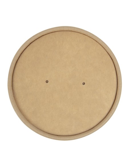 Couvercles kraft micro-ondables 450ml - lot de 500 Colpac