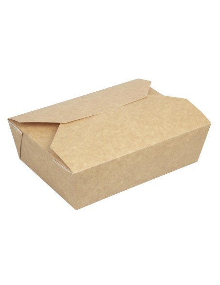 Boîtes kraft micro-ondables 1950ml - lot de 200 - Colpac