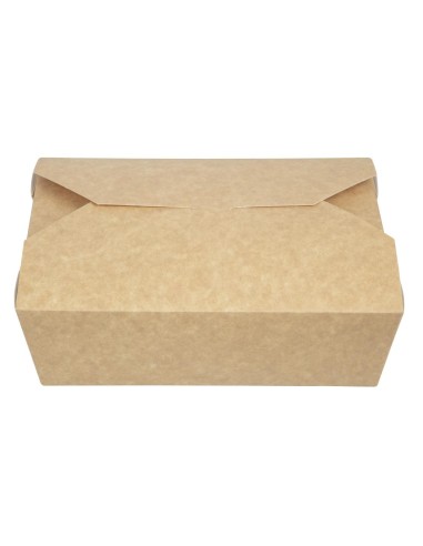Boîtes kraft micro-ondables 1950ml - lot de 200 - Colpac