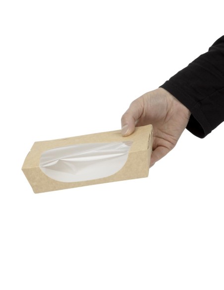Barquettes à salade kraft 1000ml - Lot de 200 Colpac