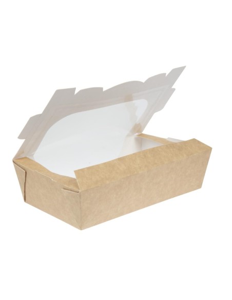 Barquettes à salade kraft 1000ml - Lot de 200 Colpac