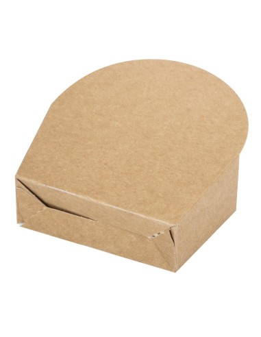 Etuis à bagel kraft compostables Colpac - Lot 1000