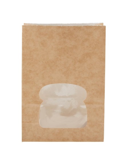 Sacs sandwich kraft noirs recyclables - Lot de 250 | Colpac