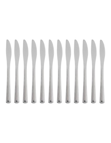 Couteaux de table Nisbets Essentials - lot de 12