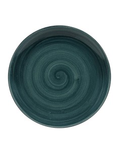 Assiettes Churchill Stonecast Rustic Teal 260mm - Lot de 12
