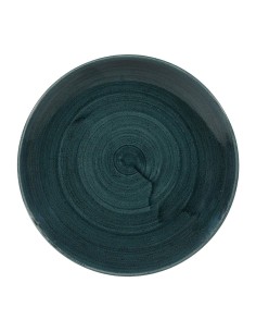 Assiettes Churchill Stonecast Patina Teal 217mm - Lot de 12