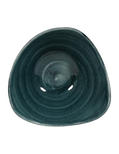 Bols triangulaires Churchill Stonecast Patina Teal 153mm - 12