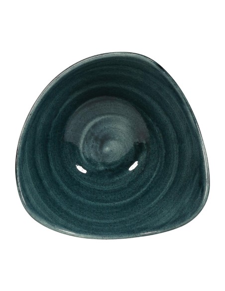 Bols triangulaires Churchill Stonecast Patina Teal 153mm - 12